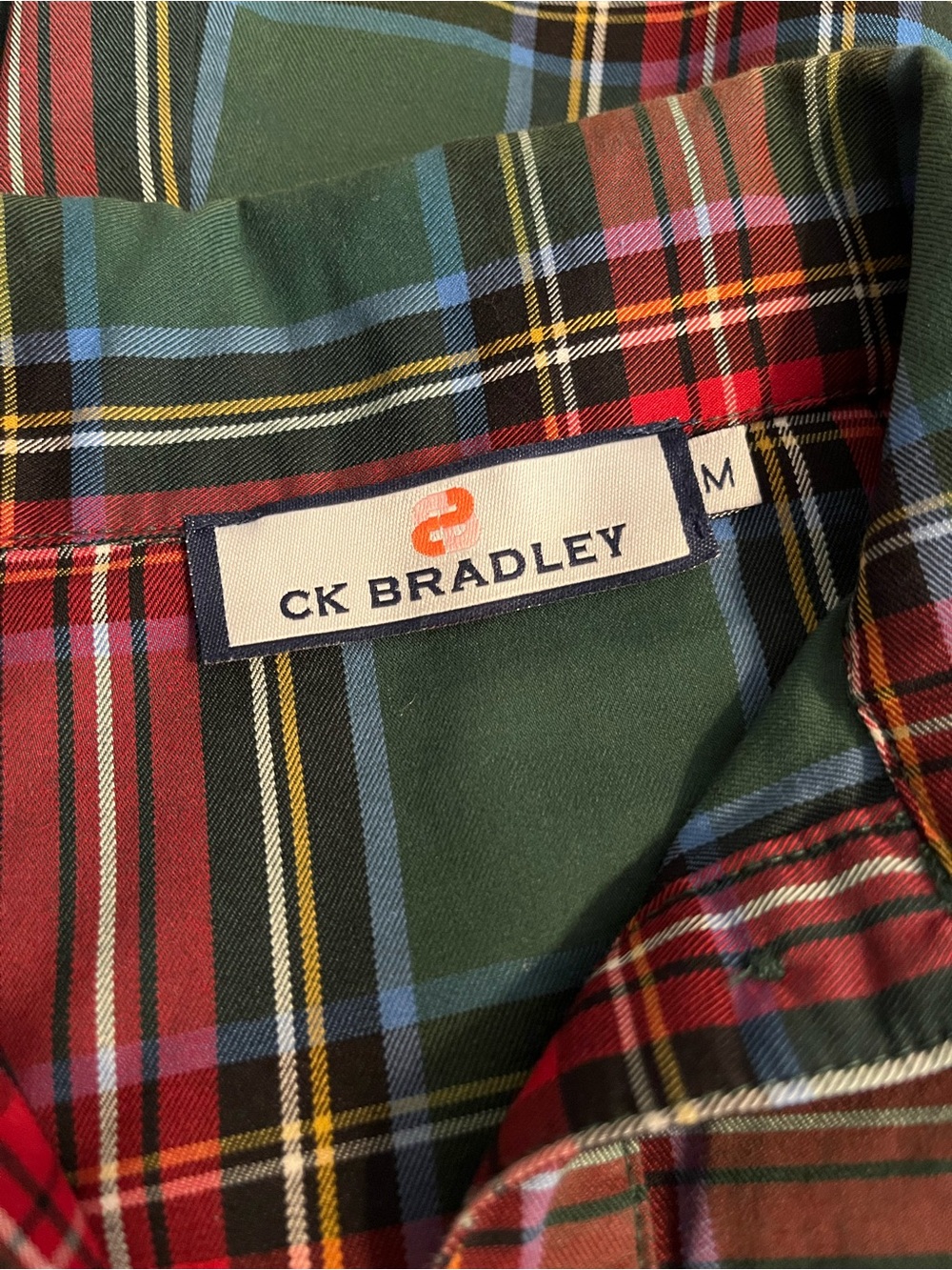 CK Bradley Tartan Tunic Women’s Plaid in Red and Green